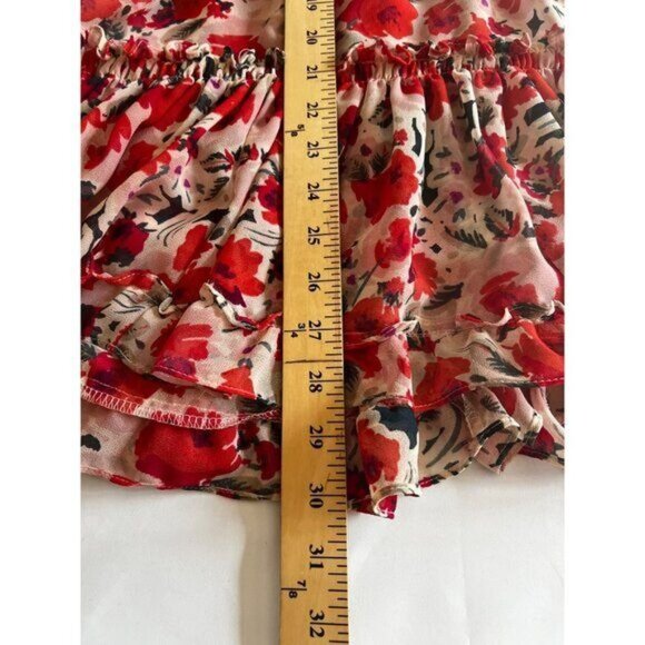 Misa Los Angeles Womens Darla Off-Shoulder Floral Mini Dress Viscose Size Large - Picture 14 of 16